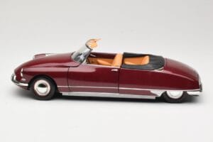 Citroen DS19 Kabriolet Bordeaux Norev 1:18 181561 Kov – obrázek 4 z 8
