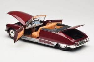 Citroen DS19 Kabriolet Bordeaux Norev 1:18 181561 Kov – obrázek 5 z 8