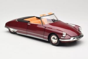 Citroen DS19 Kabriolet Bordeaux Norev 1:18 181561 Kov – obrázek 6 z 8