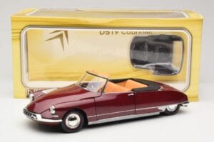 Citroen DS19 Kabriolet Bordeaux Norev 1:18 181561 Kov – obrázek 8 z 8