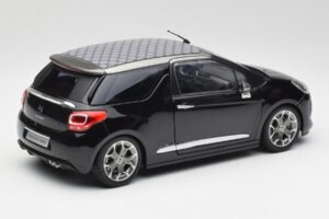 Citroen DS3 Cabrio Perla Nera Černý Norev 1:18 AMC019115 Kov – obrázek 3 z 8