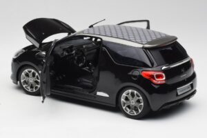 Citroen DS3 Cabrio Perla Nera Černý Norev 1:18 AMC019115 Kov – obrázek 5 z 8