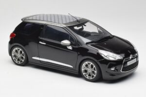 Citroen DS3 Cabrio Perla Nera Černý Norev 1:18 AMC019115 Kov – obrázek 6 z 8