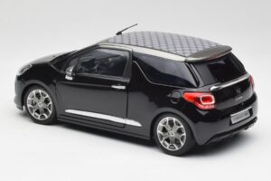 Citroen DS3 Cabrio Perla Nera Černý Norev 1:18 AMC019115 Kov – obrázek 7 z 8