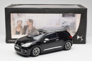 Citroen DS3 Cabrio Perla Nera Černý Norev 1:18 AMC019115 Kov – obrázek 8 z 8