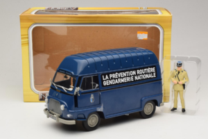 Citroen Estafette Gendarmerie Modrý S Figurkou Norev 1:18 185165 Kov – obrázek 6 z 6