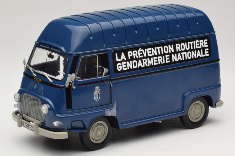 Citroen Estafette Gendarmerie Modrý S Figurkou Norev 1:18 185165 Kov