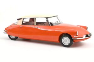 Citroen ID19 Oranžový & Krémový Norev 1:12 121580 Kov