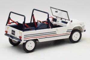 Citroen Mehari Modrý Bílý Červený Norev 1:18 181805 Kov – obrázek 3 z 7