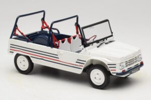 Citroen Mehari Modrý Bílý Červený Norev 1:18 181805 Kov