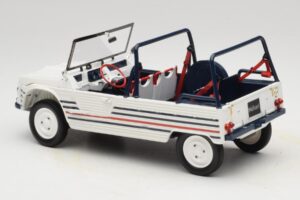 Citroen Mehari Modrý Bílý Červený Norev 1:18 181805 Kov – obrázek 6 z 7
