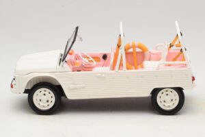 Citroen Mehari Eden Sorbet Bílý a Růžový Norev 1:18 181804 Kov – obrázek 3 z 6