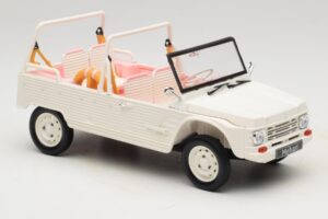 Citroen Mehari Eden Sorbet Bílý a Růžový Norev 1:18 181804 Kov – obrázek 4 z 6