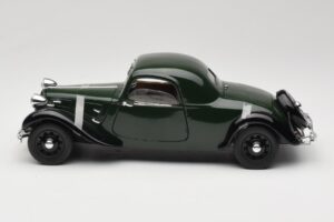 Citroen Traction Avant 11 Coupe Zelený Solido 1:18 8179 Kov – obrázek 4 z 8
