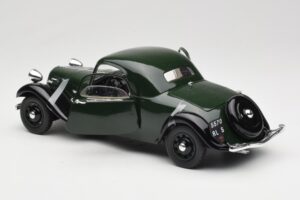 Citroen Traction Avant 11 Coupe Zelený Solido 1:18 8179 Kov – obrázek 5 z 8