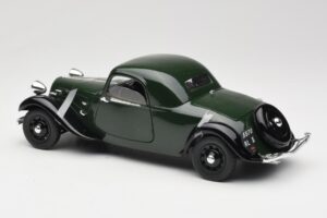 Citroen Traction Avant 11 Coupe Zelený Solido 1:18 8179 Kov – obrázek 7 z 8