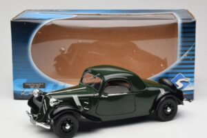 Citroen Traction Avant 11 Coupe Zelený Solido 1:18 8179 Kov – obrázek 8 z 8