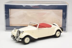 Citroen Traction Avant 11B Kabriolet Krémový Norev 1:18 181440 Kov – obrázek 6 z 6