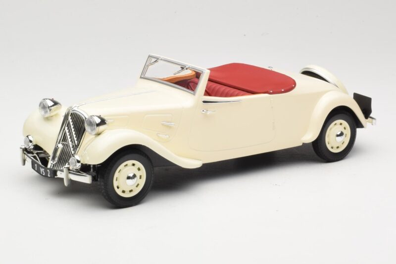 Citroen Traction Avant 11B Kabriolet Krémový Norev 1:18 181440 Kov