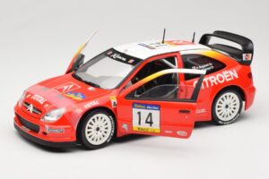 Citroen Xsara T4 WRC #14 P. Bugalski / J-P. Chiaroni WRC 2001 Solido 1:18 9021 Kov – obrázek 2 z 8