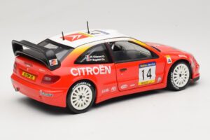 Citroen Xsara T4 WRC #14 P. Bugalski / J-P. Chiaroni WRC 2001 Solido 1:18 9021 Kov – obrázek 3 z 8