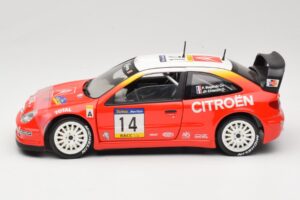 Citroen Xsara T4 WRC #14 P. Bugalski / J-P. Chiaroni WRC 2001 Solido 1:18 9021 Kov – obrázek 4 z 8