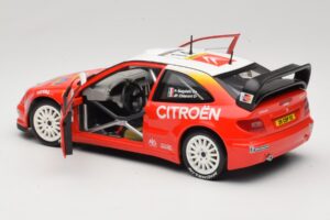 Citroen Xsara T4 WRC #14 P. Bugalski / J-P. Chiaroni WRC 2001 Solido 1:18 9021 Kov – obrázek 5 z 8