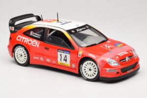 Citroen Xsara T4 WRC #14 P. Bugalski / J-P. Chiaroni WRC 2001 Solido 1:18 9021 Kov – obrázek 6 z 8