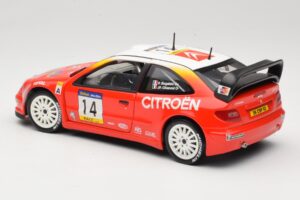 Citroen Xsara T4 WRC #14 P. Bugalski / J-P. Chiaroni WRC 2001 Solido 1:18 9021 Kov – obrázek 7 z 8