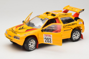 Citroen ZX Rallye Raid #203 1992 Solido 1:18 9003-N1 Kov – obrázek 2 z 8