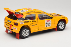 Citroen ZX Rallye Raid #203 1992 Solido 1:18 9003-N1 Kov – obrázek 3 z 8