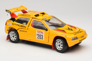 Citroen ZX Rallye Raid #203 1992 Solido 1:18 9003-N1 Kov – obrázek 6 z 8