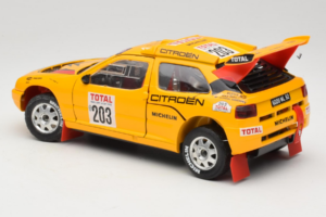 Citroen ZX Rallye Raid #203 1992 Solido 1:18 9003-N1 Kov – obrázek 7 z 8