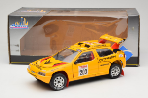 Citroen ZX Rallye Raid #203 1992 Solido 1:18 9003-N1 Kov – obrázek 8 z 8