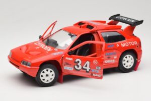 Citroen ZX Rallye #34 Rally 1992 Solido 1:18 9003 Kov – obrázek 2 z 8