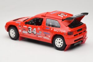 Citroen ZX Rallye #34 Rally 1992 Solido 1:18 9003 Kov – obrázek 7 z 8