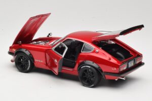 Datsun 240Z S30 Červený Maisto 1:18 32611 Kov – obrázek 5 z 8