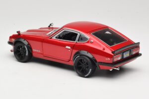 Datsun 240Z S30 Červený Maisto 1:18 32611 Kov – obrázek 7 z 8