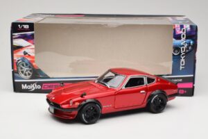 Datsun 240Z S30 Červený Maisto 1:18 32611 Kov – obrázek 8 z 8