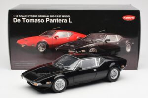 De Tomaso Pantera Černý Kyosho 1:18 08851BK Kov – obrázek 8 z 8