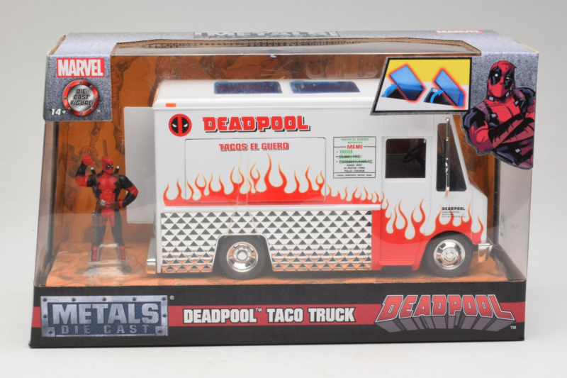 Deadpool Taco Truck Metals Diecast 1:24 Deadpool Taco Truck Metals Diecast 1:24 99730 Kov