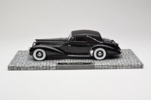 Delage D8-120 Kabriolet Černý Minichamps 1:18 107115131 Kov – obrázek 3 z 6