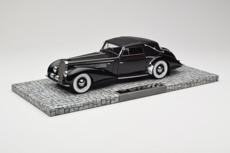 Delage D8-120 Kabriolet Černý Minichamps 1:18 107115131 Kov