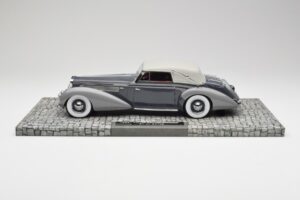 Delage D8 120 Kabriolet Šedý & Tmavě Šedý Minichamps 1:18 107115134 Kov – obrázek 3 z 6