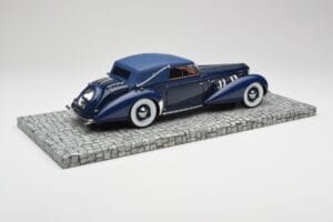 Delage D8-120 Kabriolet Two Tone Modrý Minichamps 1:18 107115132 Pryskyřice – obrázek 2 z 6