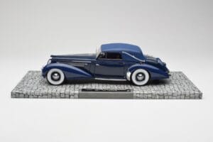 Delage D8-120 Kabriolet Two Tone Modrý Minichamps 1:18 107115132 Pryskyřice – obrázek 3 z 6