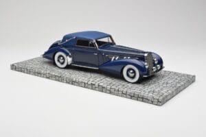 Delage D8-120 Kabriolet Two Tone Modrý Minichamps 1:18 107115132 Pryskyřice – obrázek 4 z 6