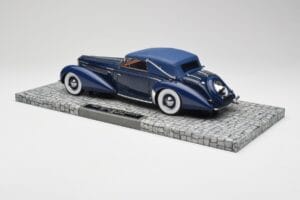 Delage D8-120 Kabriolet Two Tone Modrý Minichamps 1:18 107115132 Pryskyřice – obrázek 5 z 6