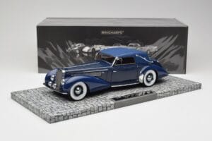Delage D8-120 Kabriolet Two Tone Modrý Minichamps 1:18 107115132 Pryskyřice – obrázek 6 z 6
