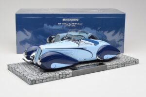 Delahaye Type 135-M Kabriolet Mullin Museum Minichamps 1:18 107116160 Kov – obrázek 2 z 6
